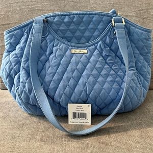 Vera Bradley Glenna Sky Blue Bag.